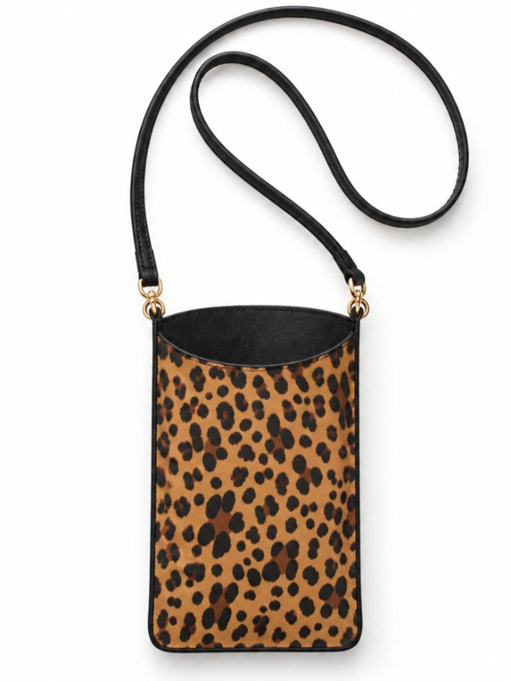 Kate Spade Spencer Leopard Slim Crossbody Phone Bag Wallet K4531